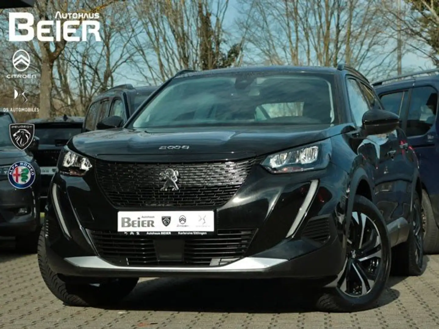 Peugeot 2008 Elektro 136 Allure CarPlay/ Kam/ Klimaau. Schwarz - 1