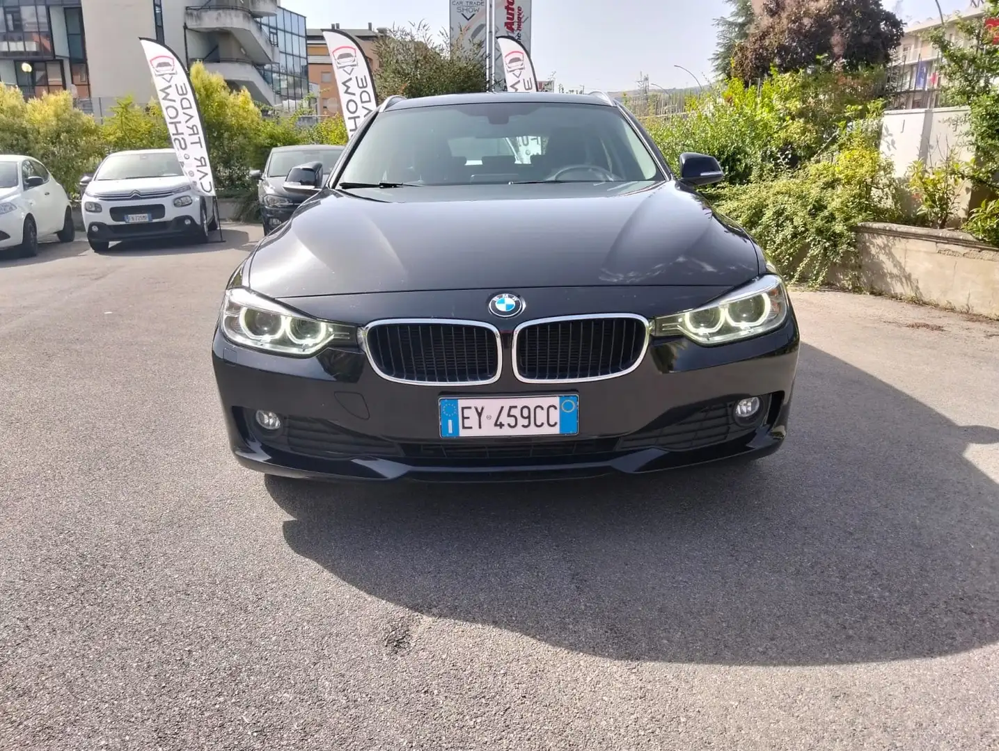 BMW 318 318 318d Touring Business aut. Nero - 2