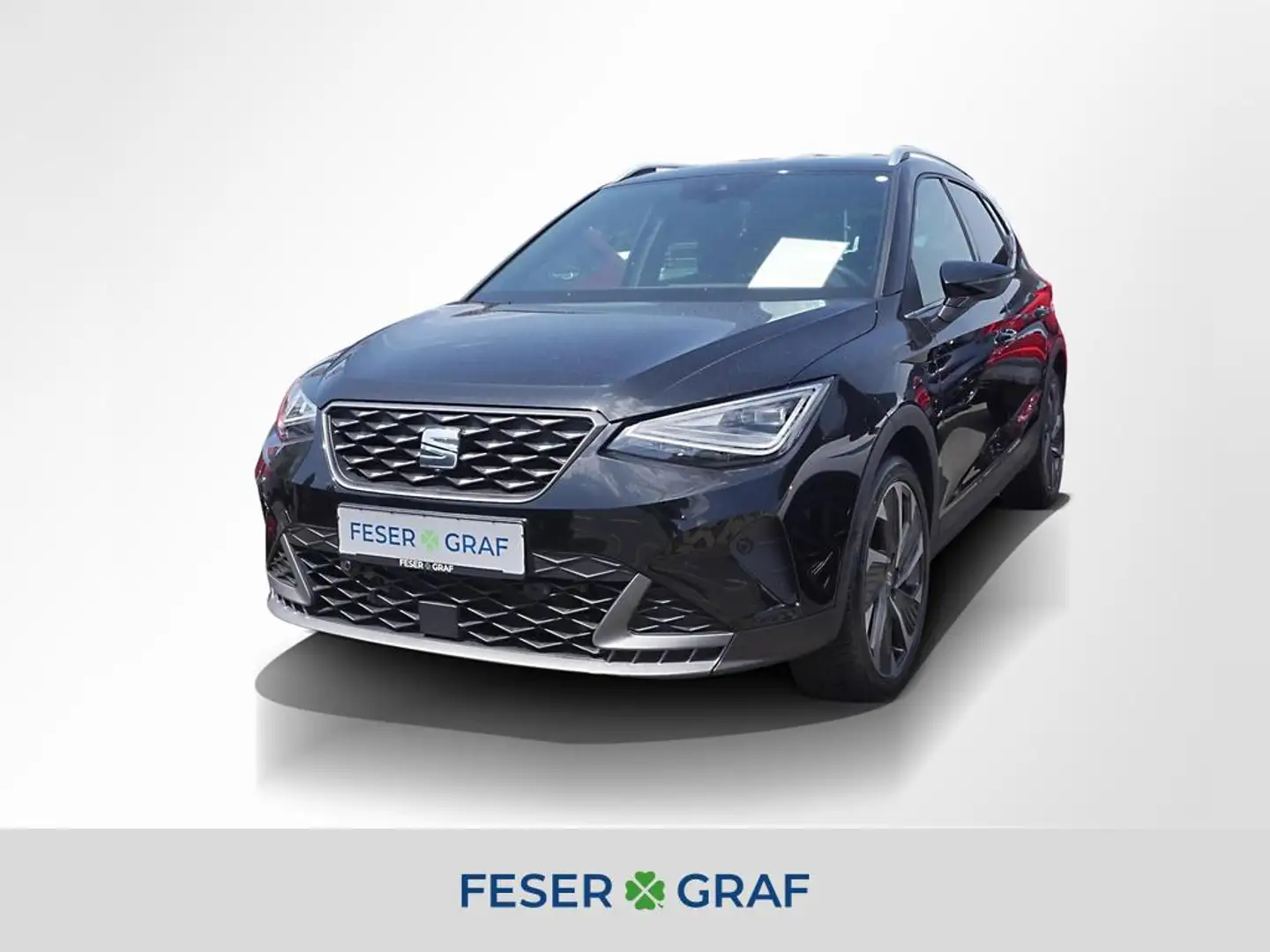 SEAT Arona FR 1.0TSI DSG LED*NAVI*LM*PDC*KAMERA*KLIMA Schwarz - 1