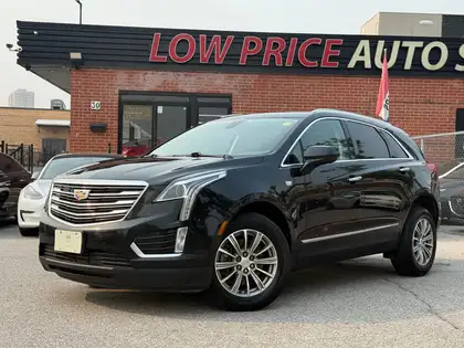 Black 2018 Cadillac XT5 SUV / Crossover Four-Wheel Drive Automatic
