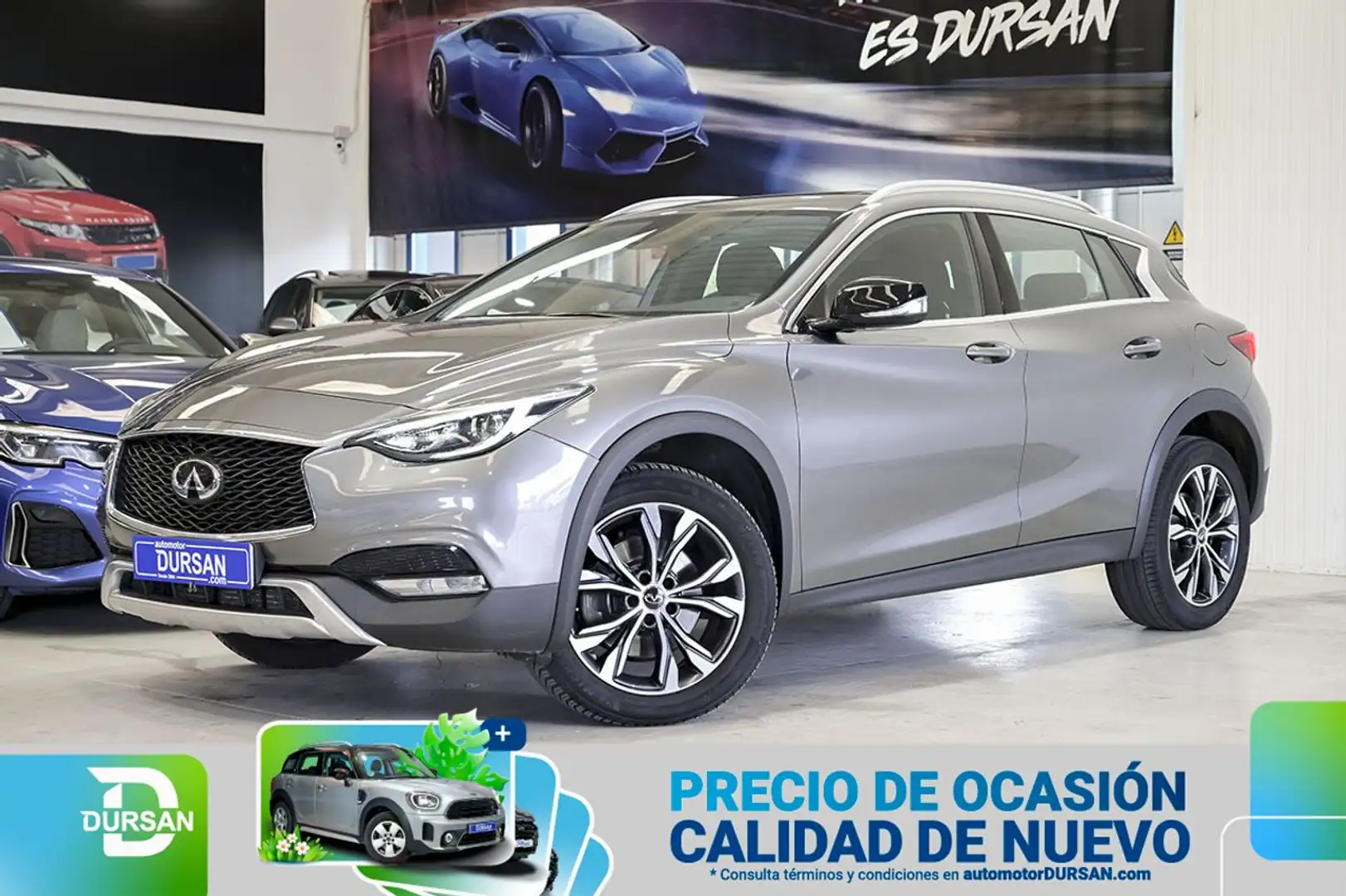 Infiniti QX30 2.2d Premium AWD 7DCT Gris - 1