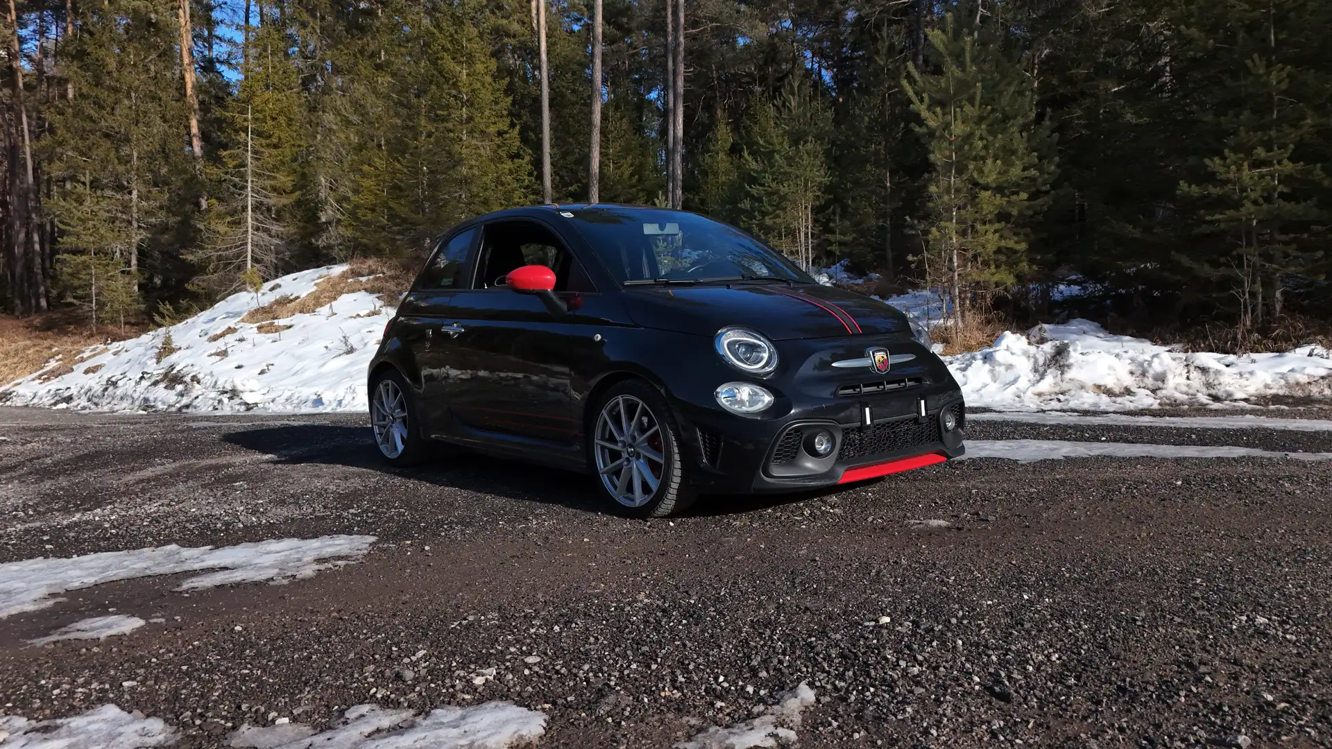 Abarth 595 Pista Schwarz - 2