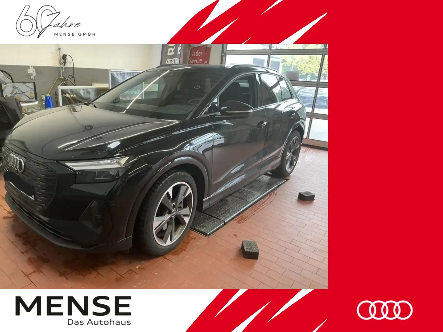 Audi Q4 e-tron 40 S-line Standhzg|ACC|LED|Navi|Kamera Negro - 1