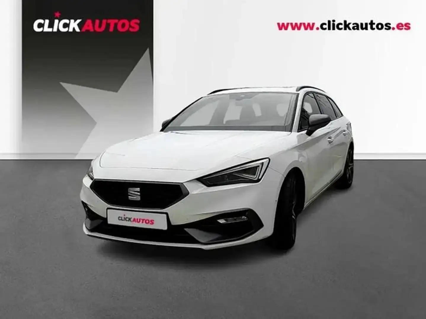 SEAT Leon 1.5 eTSI 115CV FR 25 Aniversario DSG Blanco - 1