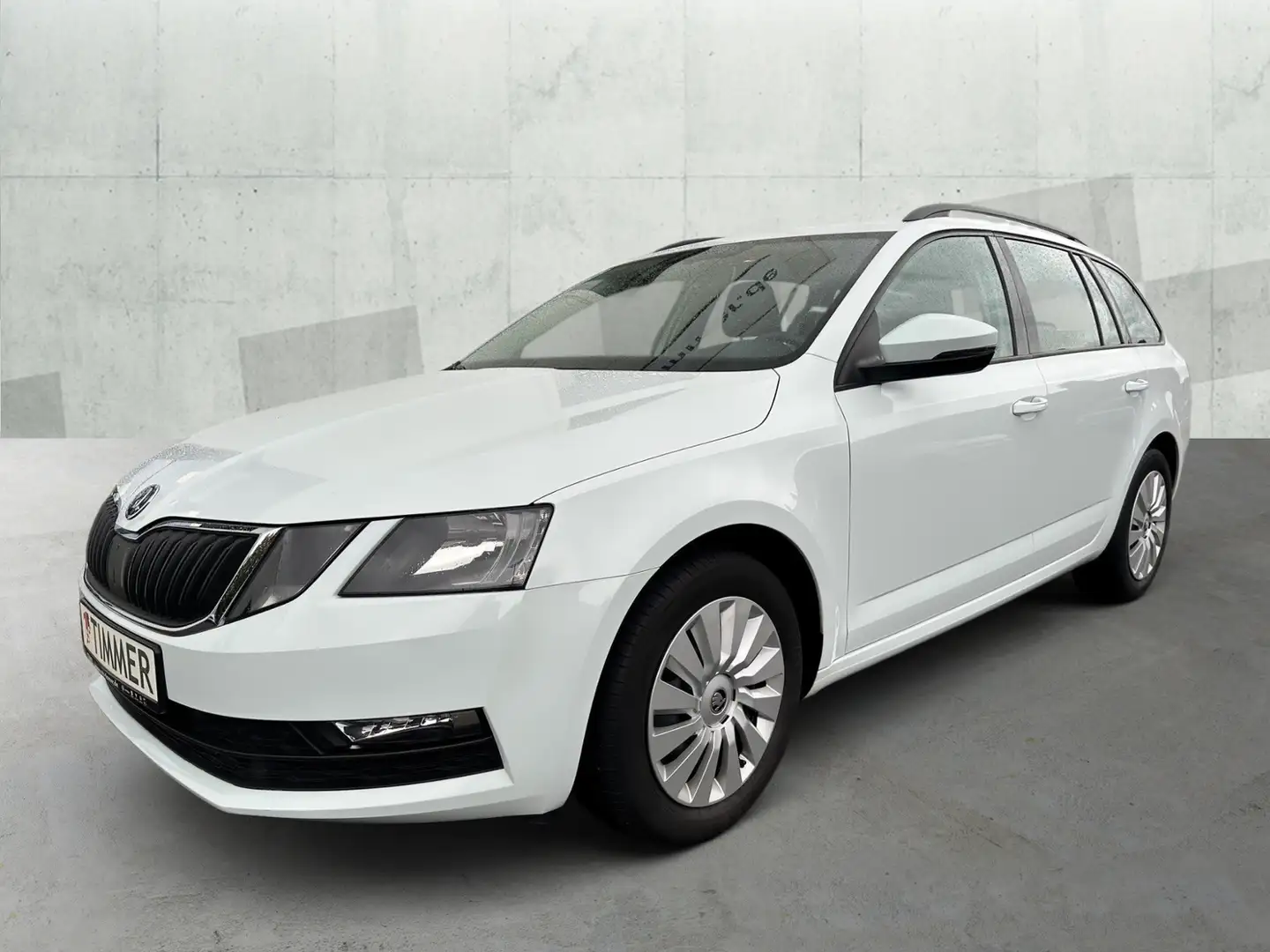 Skoda Octavia Combi 1.0 TSI *AHK*TEMPOMAT*KLIMA*LICHT/REGENSENS Wit - 2