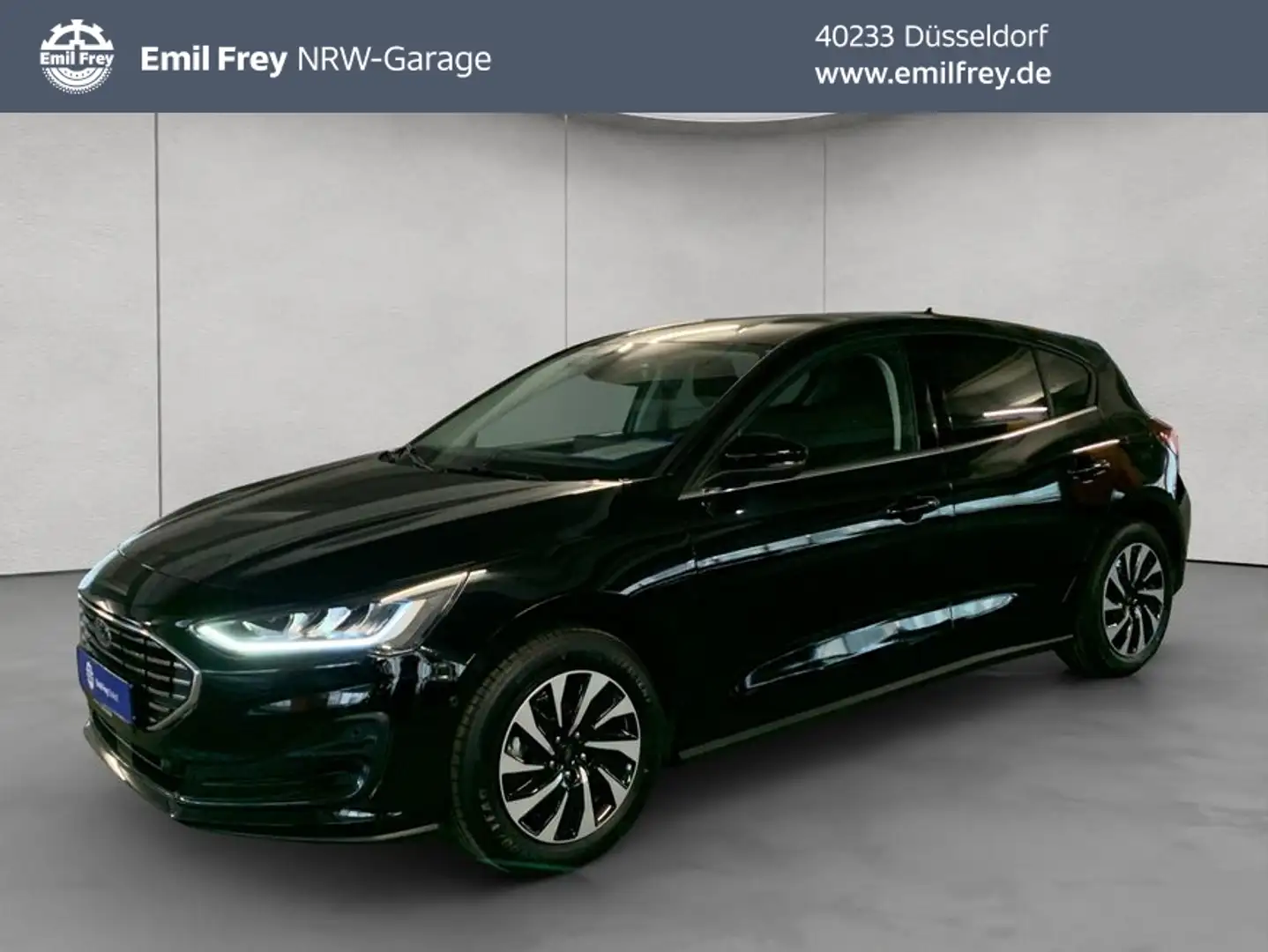 Ford Focus 1.0 EcoBoost Hybrid Aut. TITANIUM X Schwarz - 1