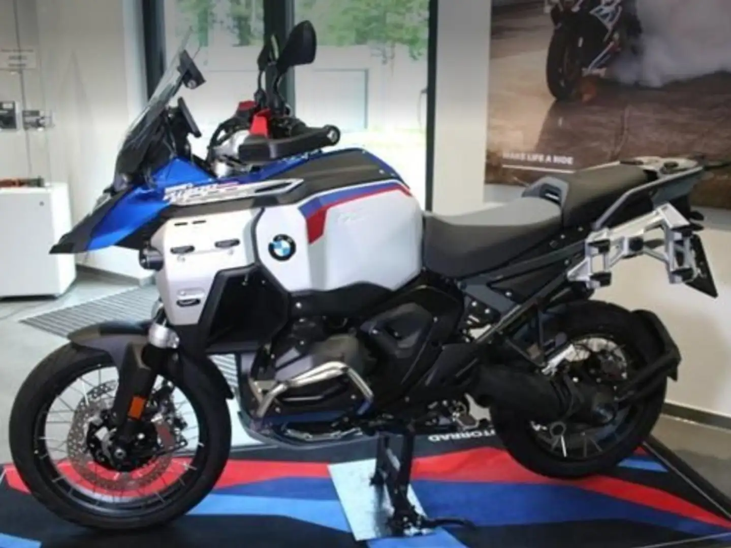 BMW R1300 GS Adventure 4 Pakete Automatic Höhenverstellung Modrá - 1