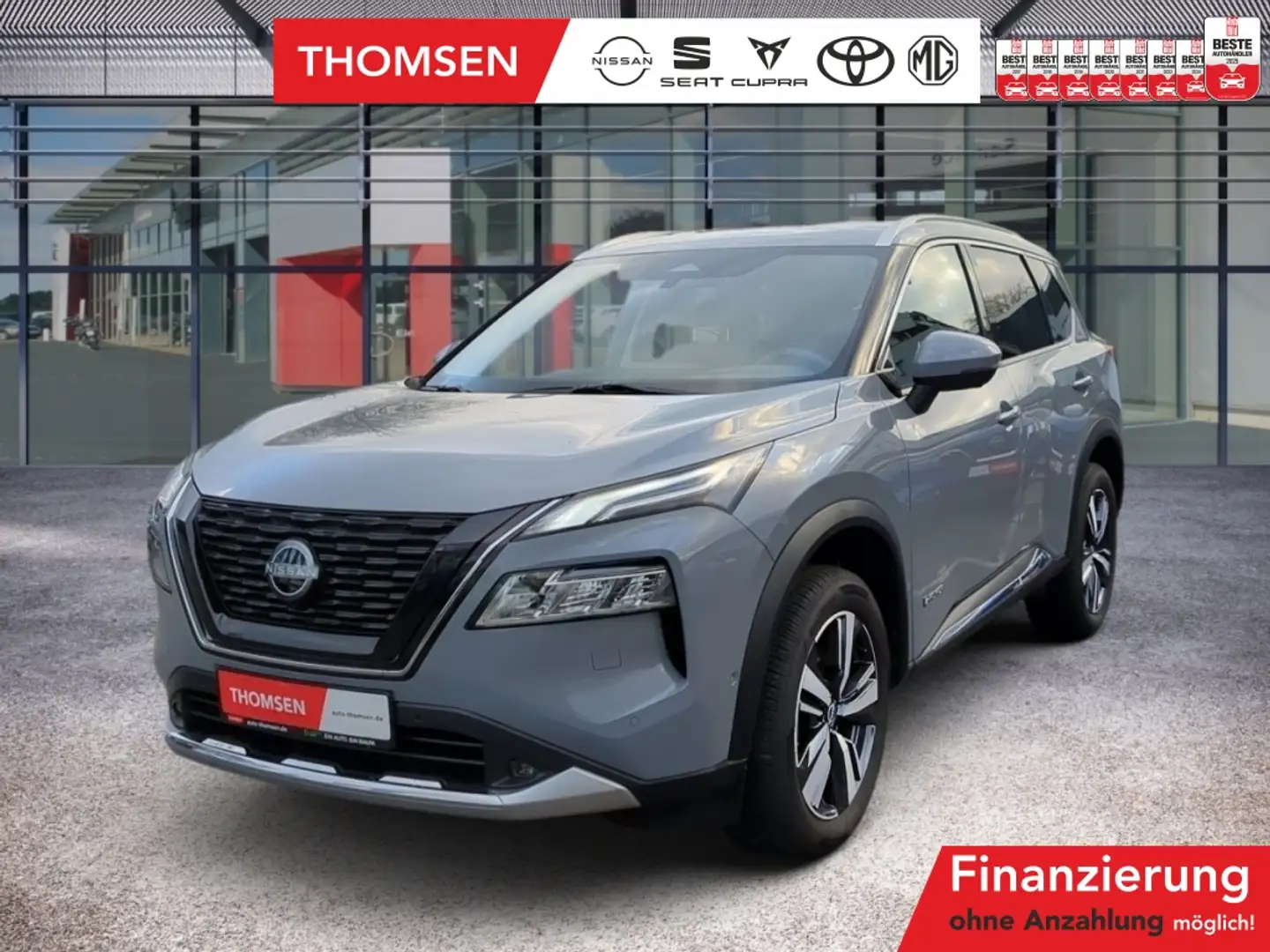 Nissan X-Trail Tekna e-Power e-4orce Navi ACC 360 SHZ Grijs - 1