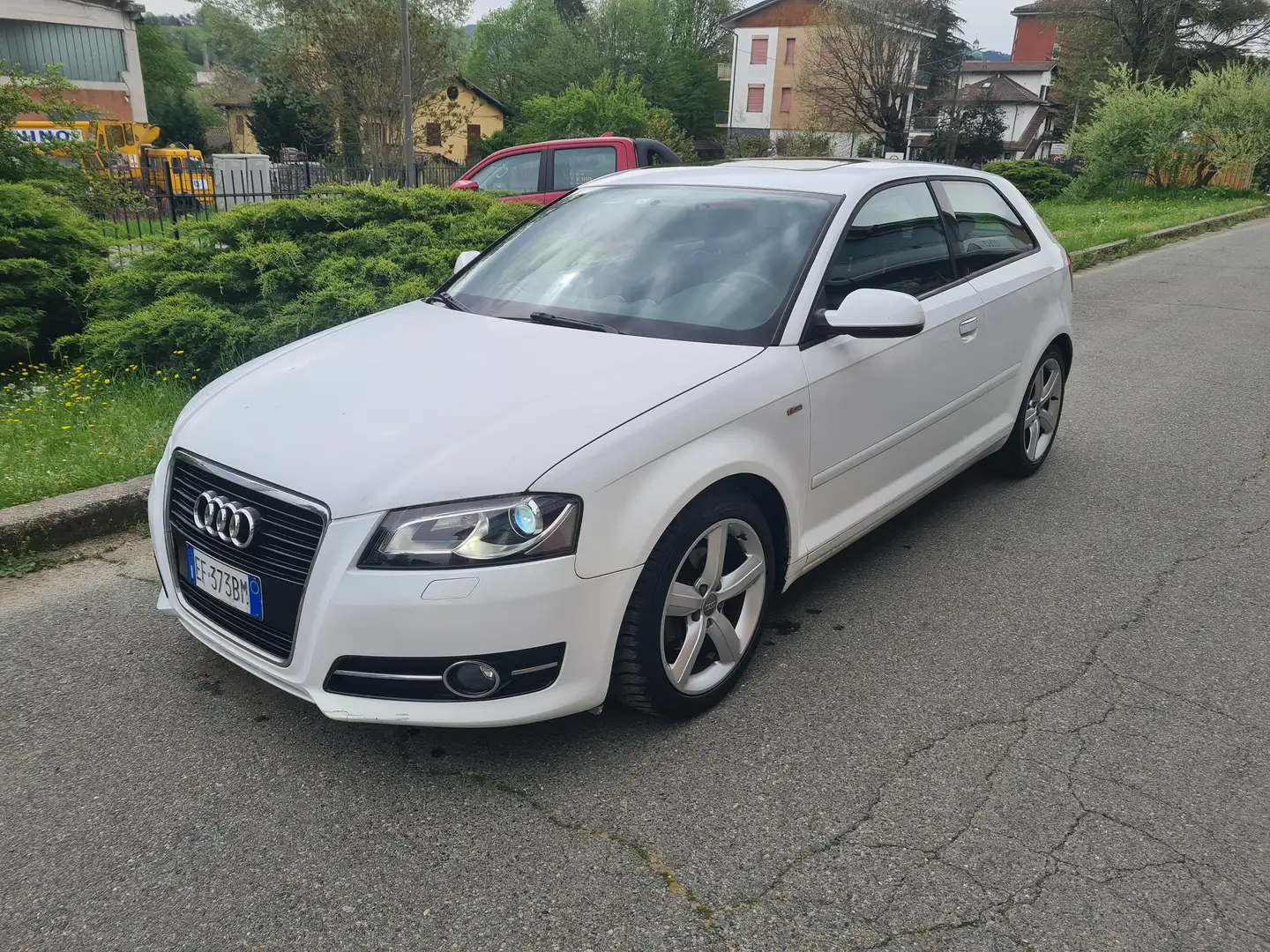Audi A3 A3 1.6 tdi S-line Ambiente s-tronic Blanc - 1