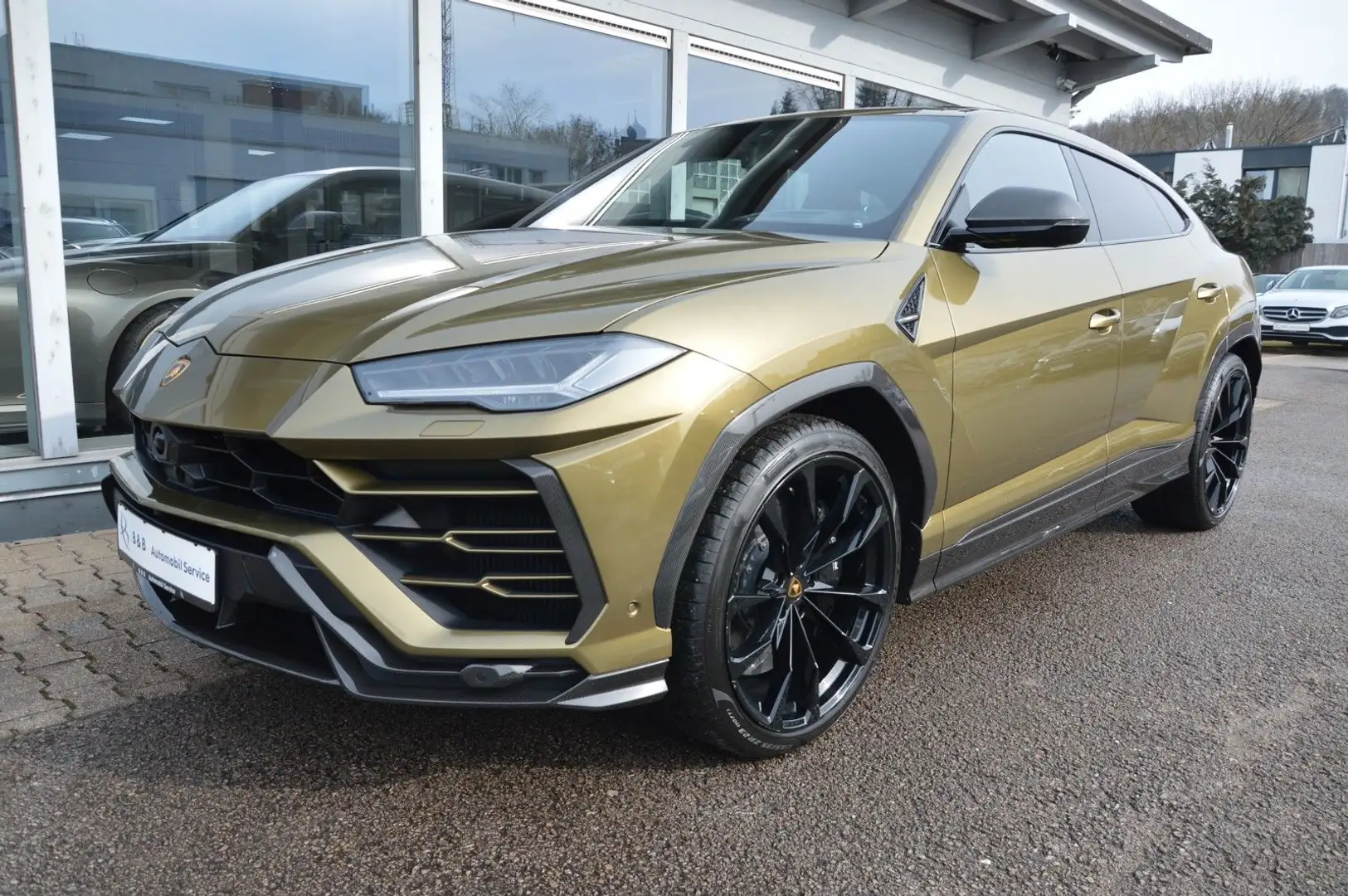 Lamborghini Urus URUS CARBON*PANO*B&O*CAPRISTO*23"*GARANTIE 08/26 Vert - 1