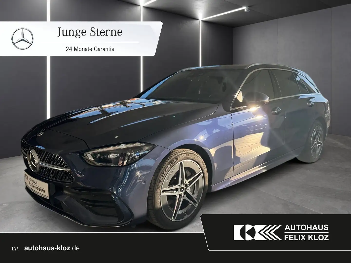 Mercedes-Benz C 300 T d AMG*Distronic*360°*Digital-Light*AHK* Blau - 1