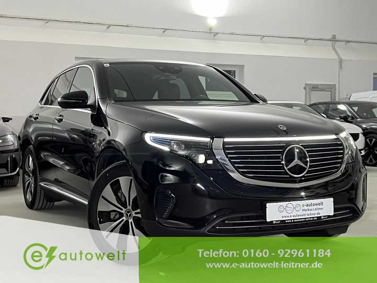 Mercedes-Benz EQC 400 4Matic Fahrerassistenz HeadUp 360° Memory eGSD Schwarz - 1