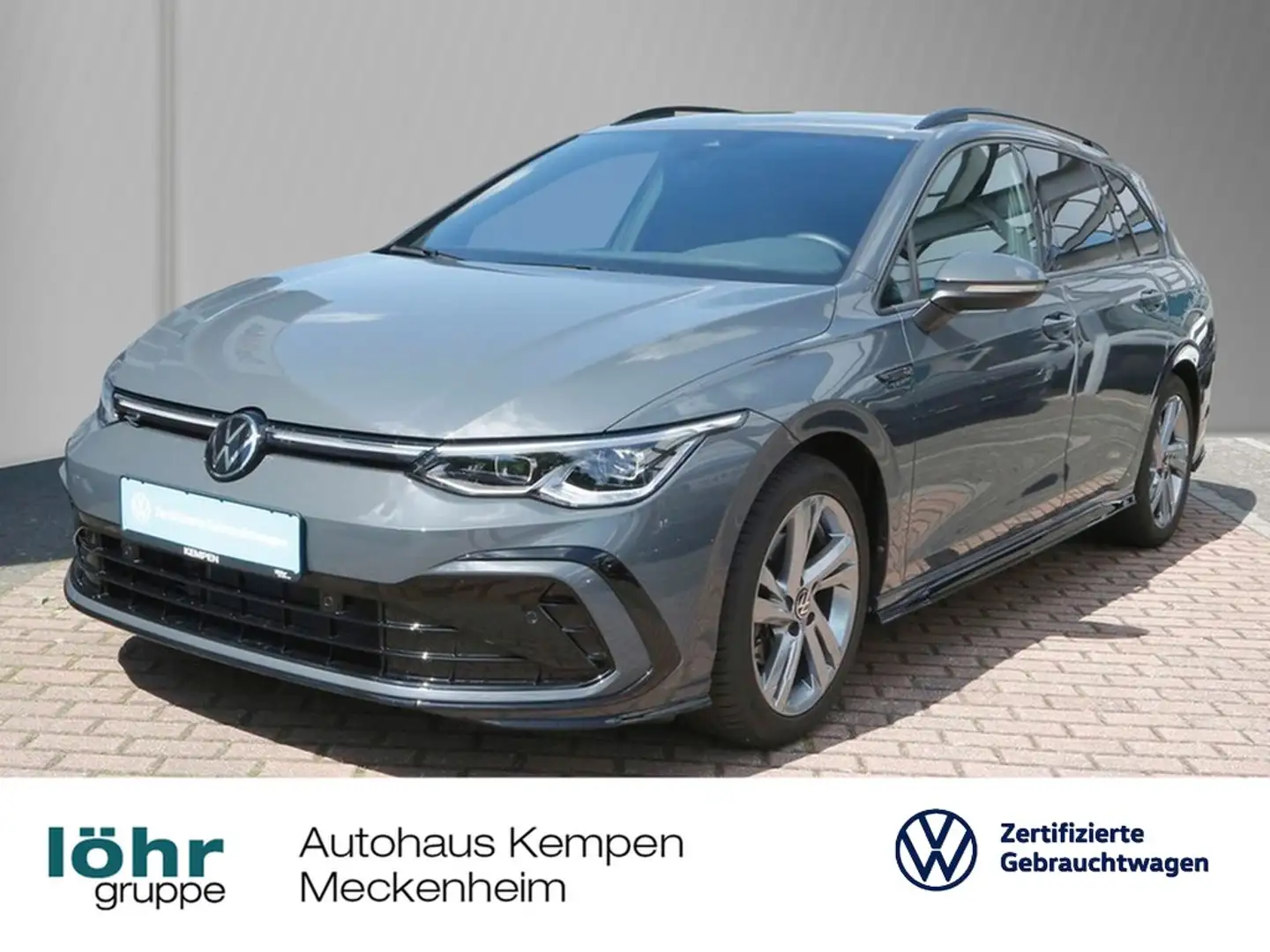 Volkswagen Golf VIII Variant 1.5 TSI R-Line AHK Navi+VC ACC RFK... Grau - 1