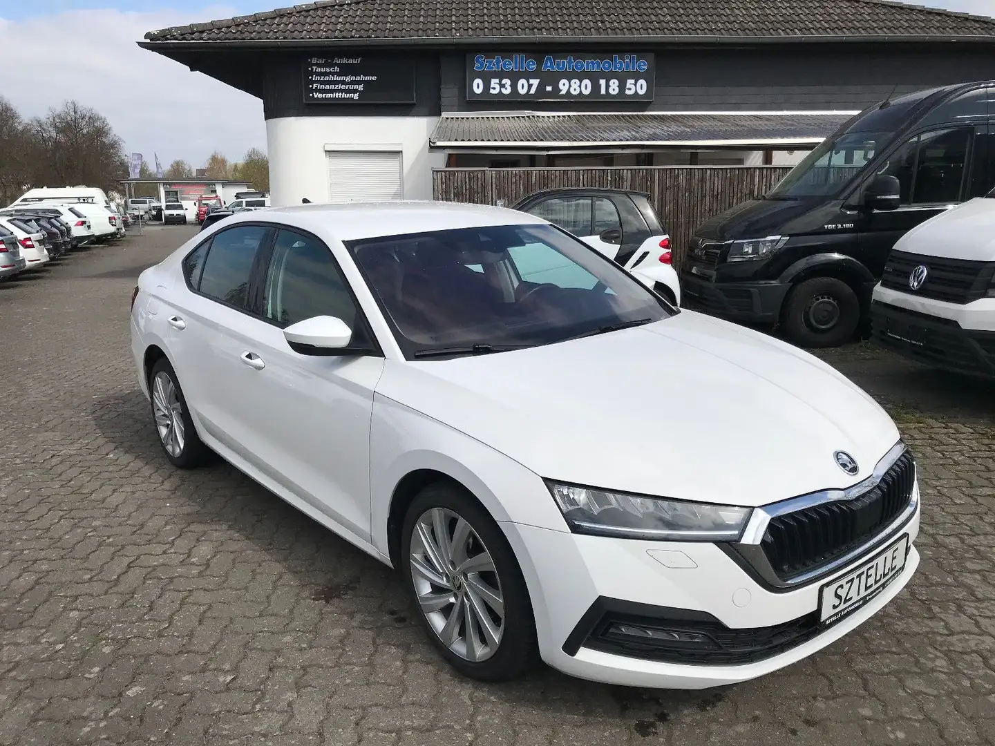 Skoda Octavia Lim. Ambition*Digital-Tacho* Blanc - 1