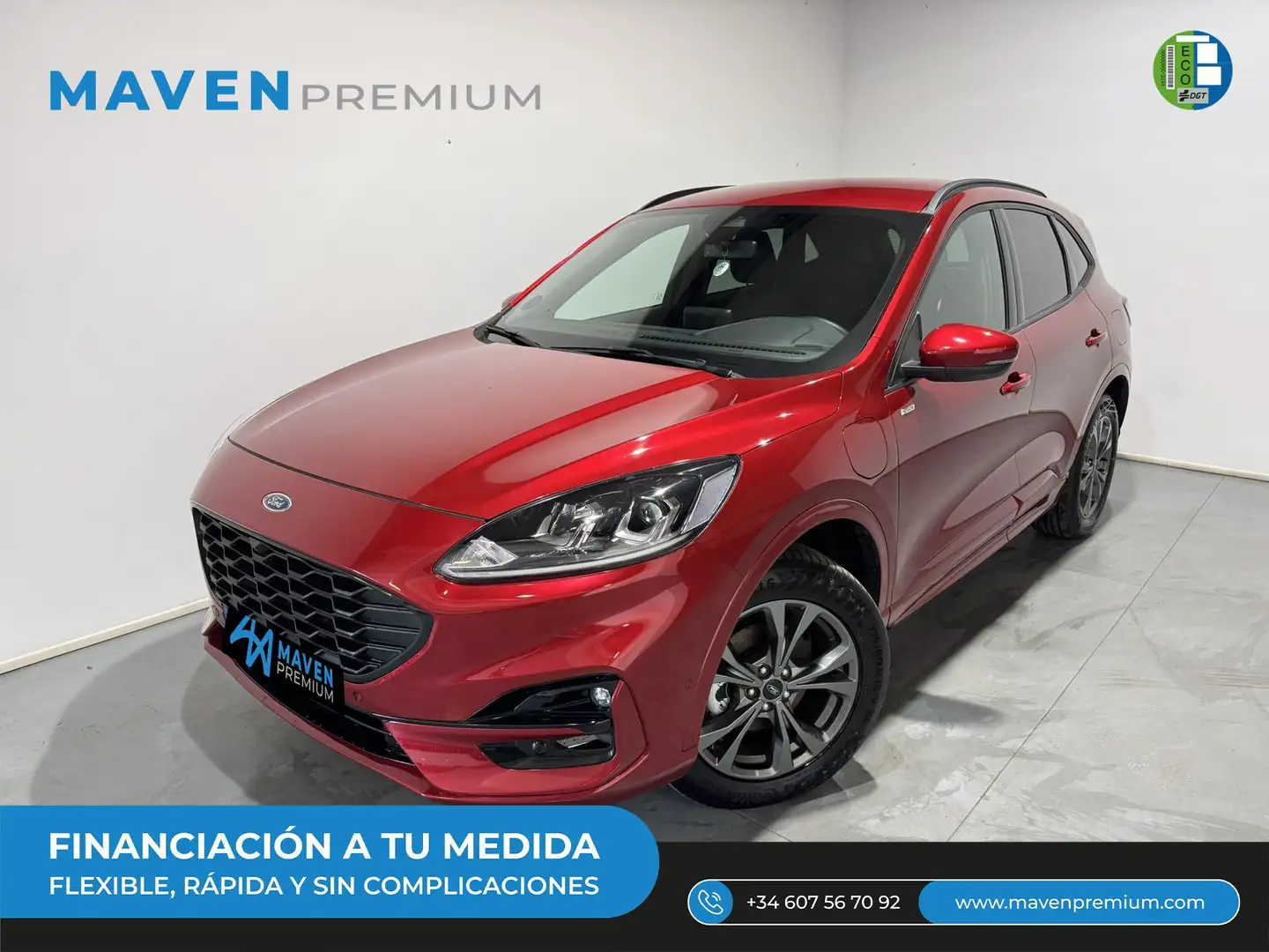 Ford Kuga 2.5 Duratec PHEV 225cv FWD Auto ST-Line Rojo - 1