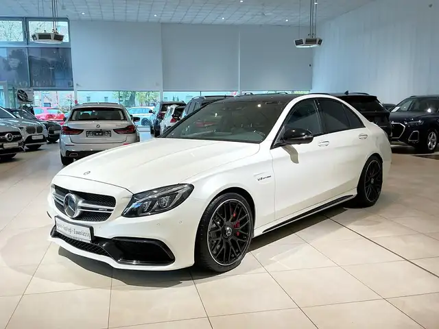 Mercedes-Benz C 63 AMG C63 S AMG DRIVERS PACKAGE LED PANO HUD BURMESTER