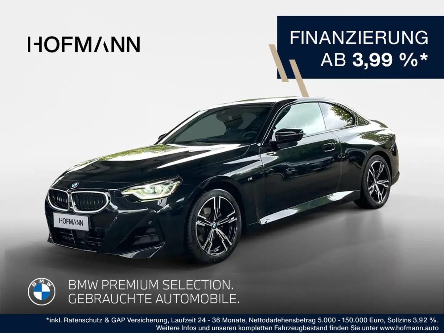 BMW 220 M Sport Schwarz - 1