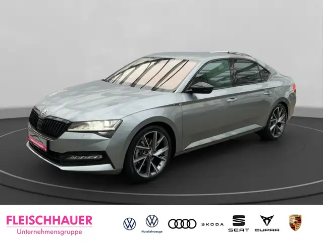Skoda Superb 2.0 TSI DSG SportLine AD AHK Navi Leder Digitales