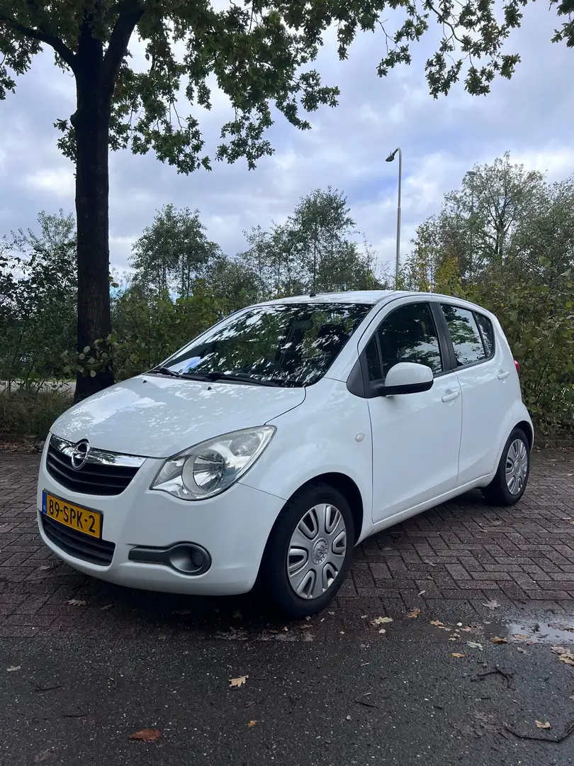 Opel Agila 1.0 Edition Wit - 1