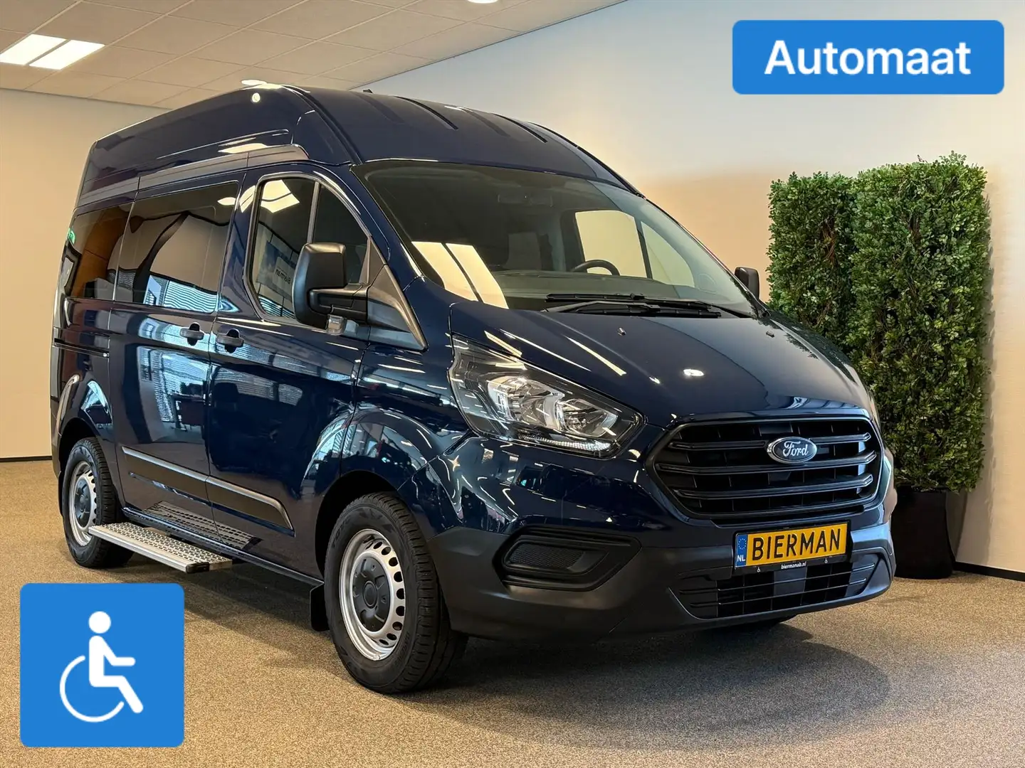 Ford Transit Custom L1H2 Rolstoelbus Automaat Bleu - 1