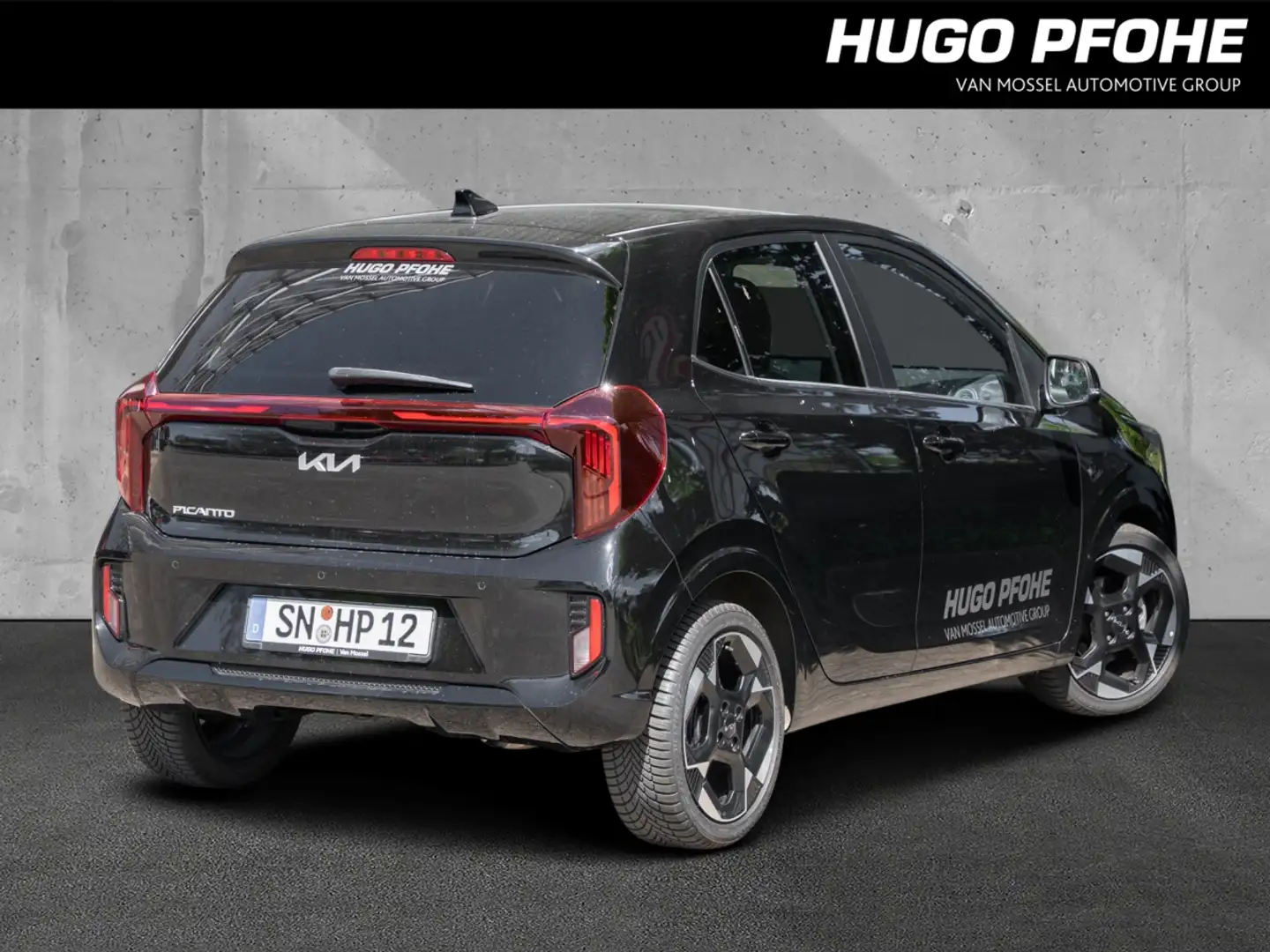 Kia Picanto . 1.2 DPI MT. Spirit. NAVI. LED. SHZ. LEDER. GJR Schwarz - 2