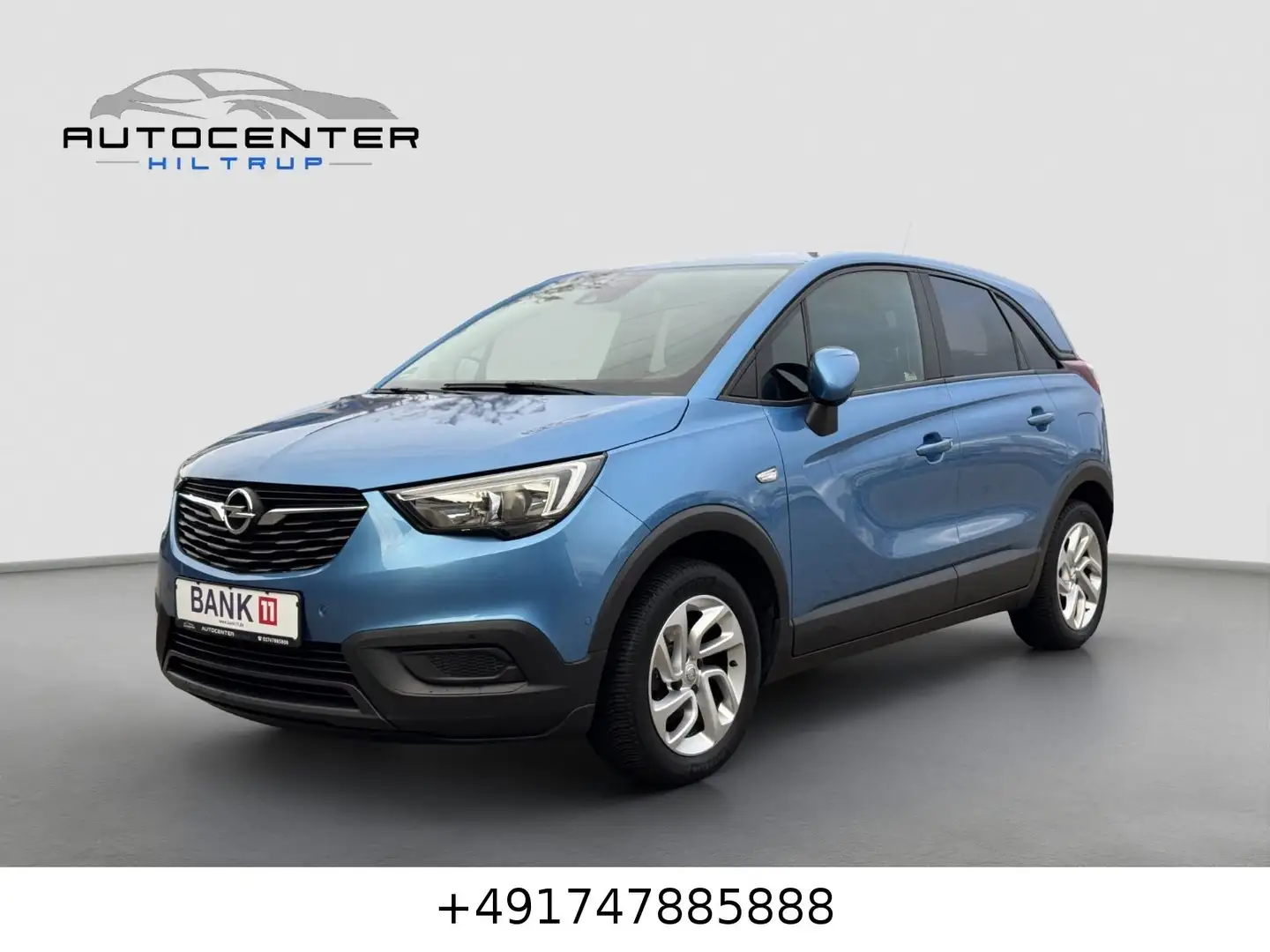 Opel Crossland X /Kamera/Navi/Scheckheft/Euro 6/2.HD Blau - 1