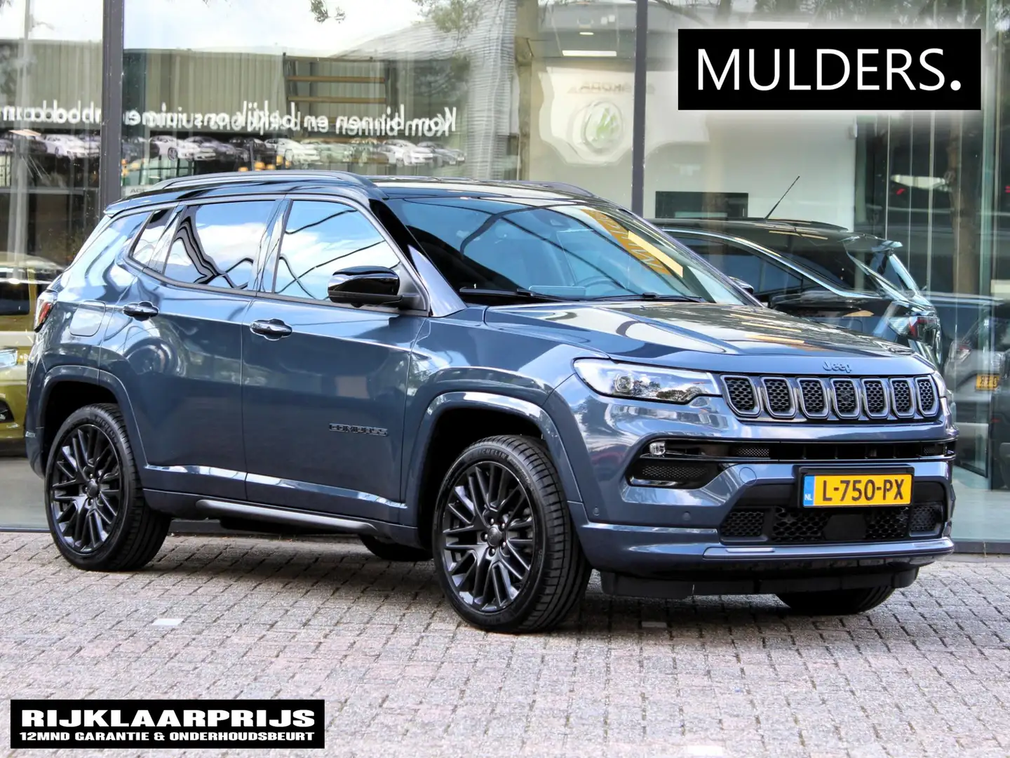 Jeep Compass 4xe 240 Plug-in Hybrid Electric S | Navi / Camera Blauw - 1