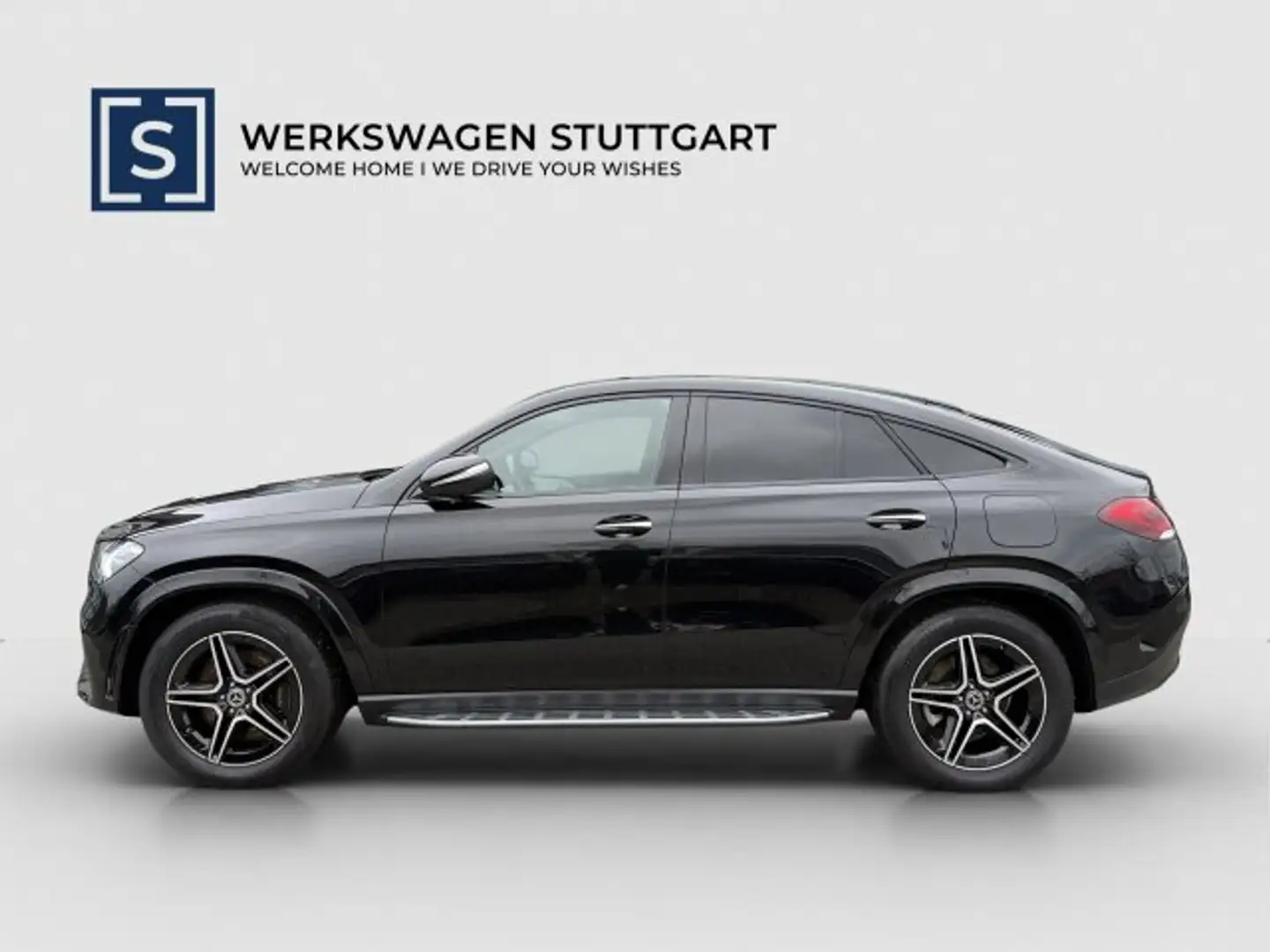 Mercedes-Benz GLE 350 GLE 350 e 4M Coupé AMG Night Distr AHK Pano Burm Schwarz - 2