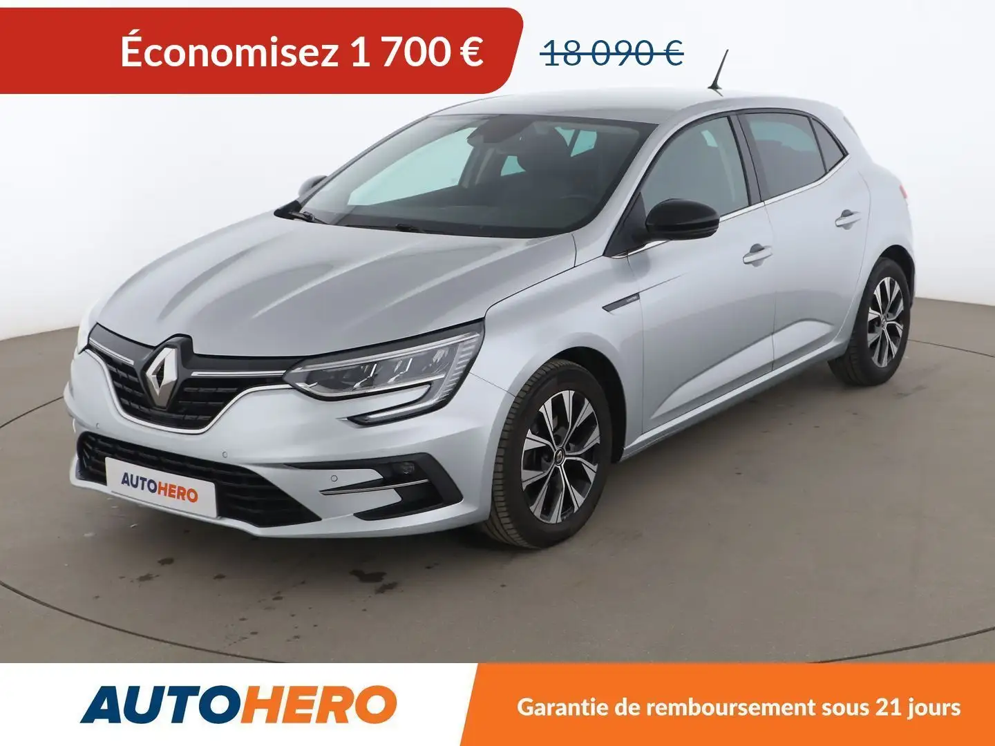 Renault Megane 1.5 dCi Blue Limited EDC Gris - 1
