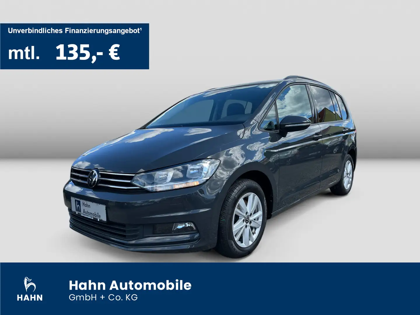 Volkswagen Touran 2.0 TDI DSG Comfortline Navi CAM AHK PDC Gris - 1