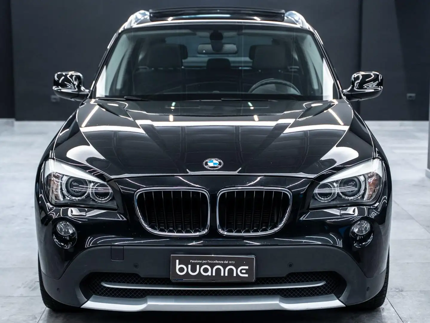 BMW X1 xdrive18d Futura Tetto Apribile Bi-Xenon Km Certif Nero - 2