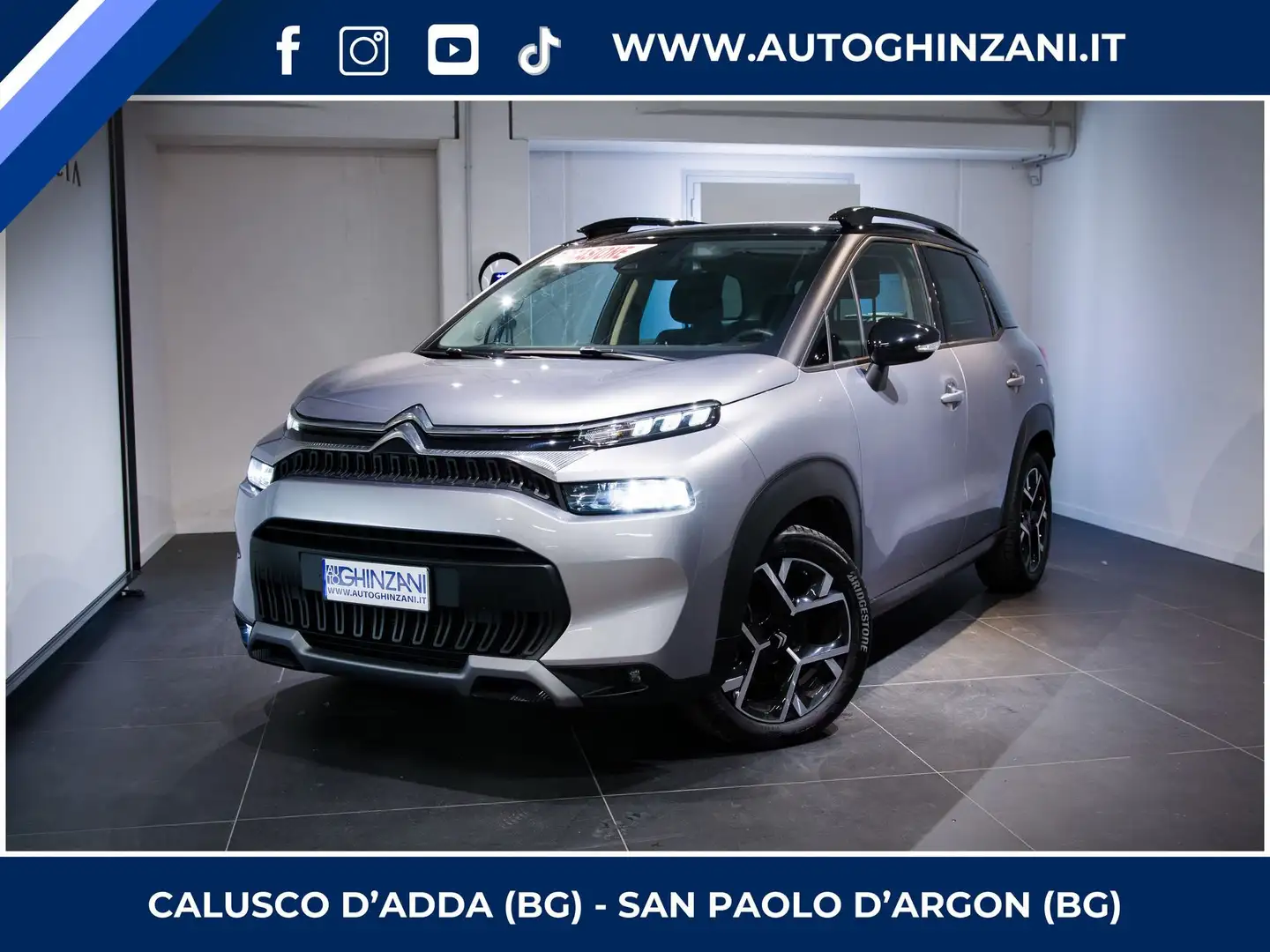 Citroen C3 Aircross PureTech 110 S&S Max - "PREZZO VERO" Grijs - 1
