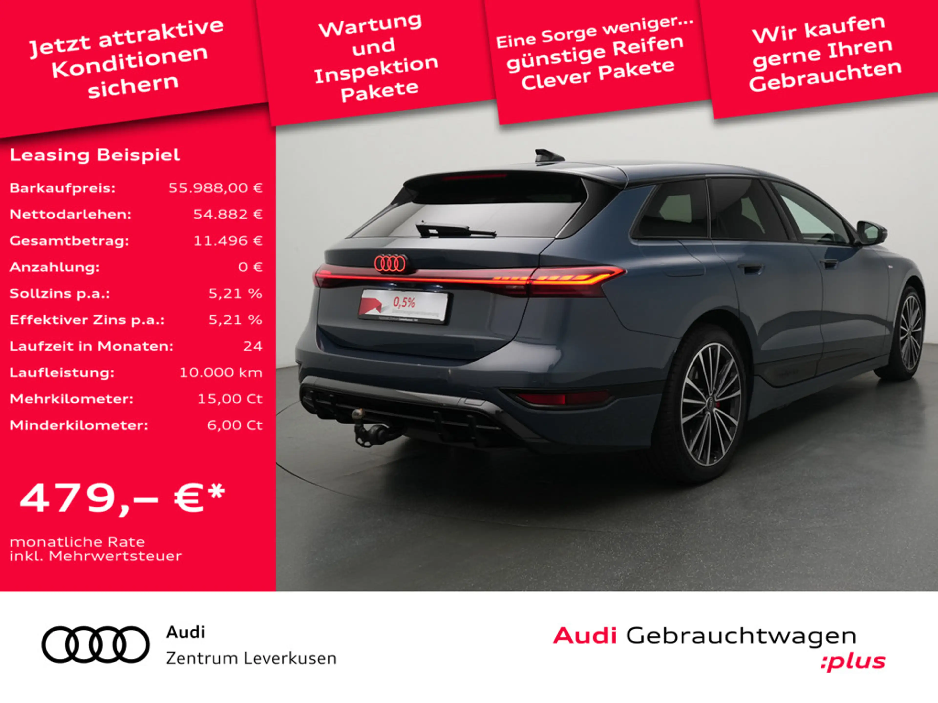 Audi A6 e-tron Avant ACC AHK NAVI KAM 360° MEMORY — photo 2