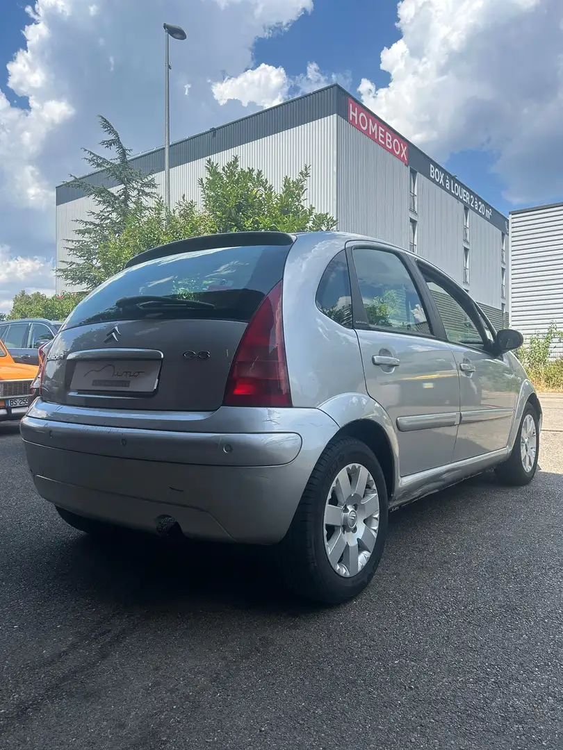 Citroen C3 1.4 75cv EXCLUSIVE BVA 1ERE MAIN Gris - 2
