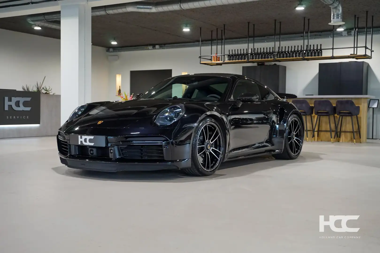 Porsche 992 Turbo S Coupé | NL auto | Carbon int/ext. | Lift | Zwart - 1