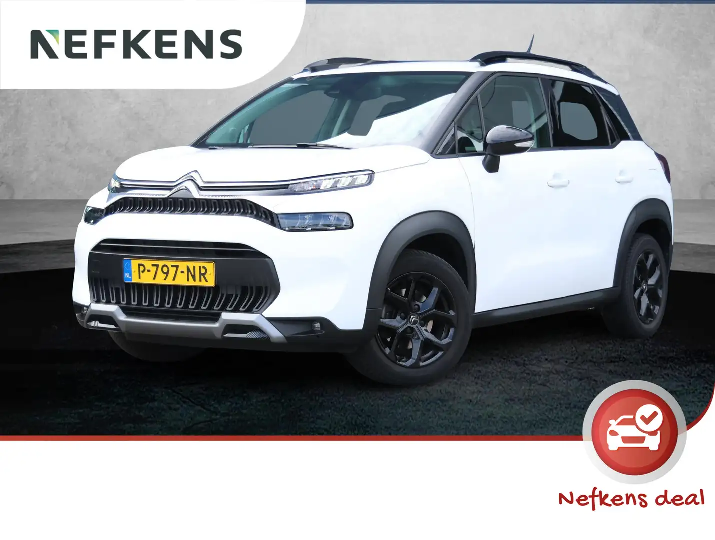 Citroen C3 Aircross 1.2 PureTech Shine | Navigatie | Achteruitrijcamer Wit - 1