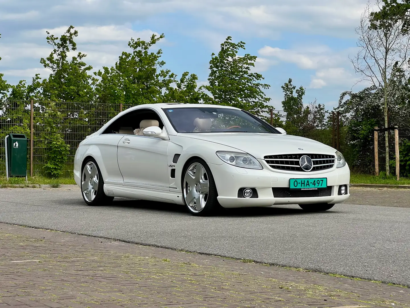 Mercedes-Benz CL 600 Lorinser V12 Biturbo Blanc - 1