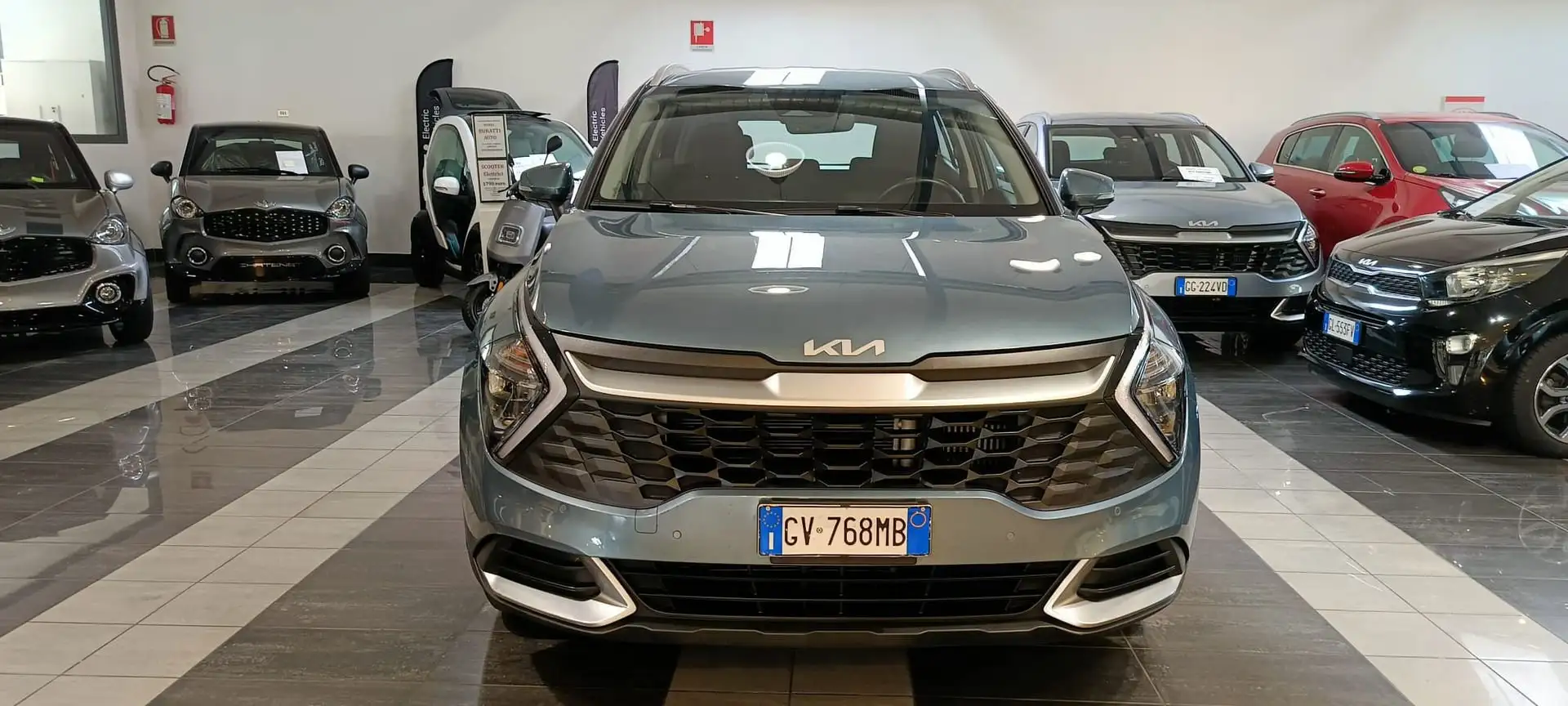 Kia Sportage Sportage 1.6 CRDi MHEV Business Grigio - 2