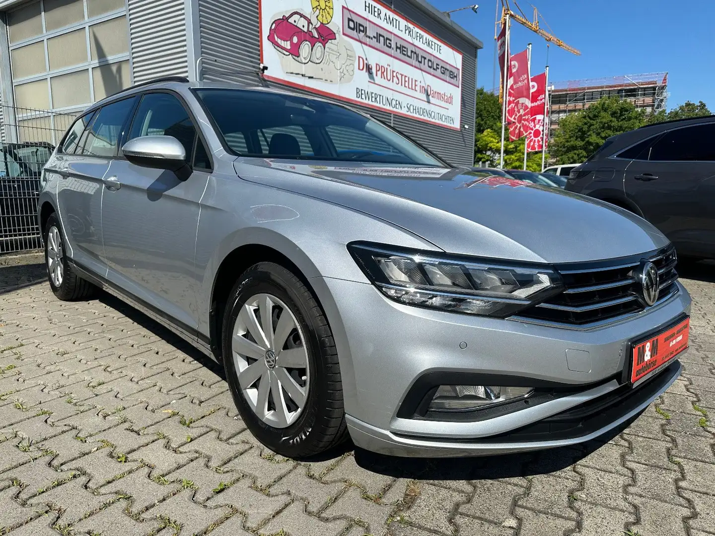 Volkswagen Passat Variant ACC/LED/Sh/Assistenzsysteme/Kamer Argento - 2