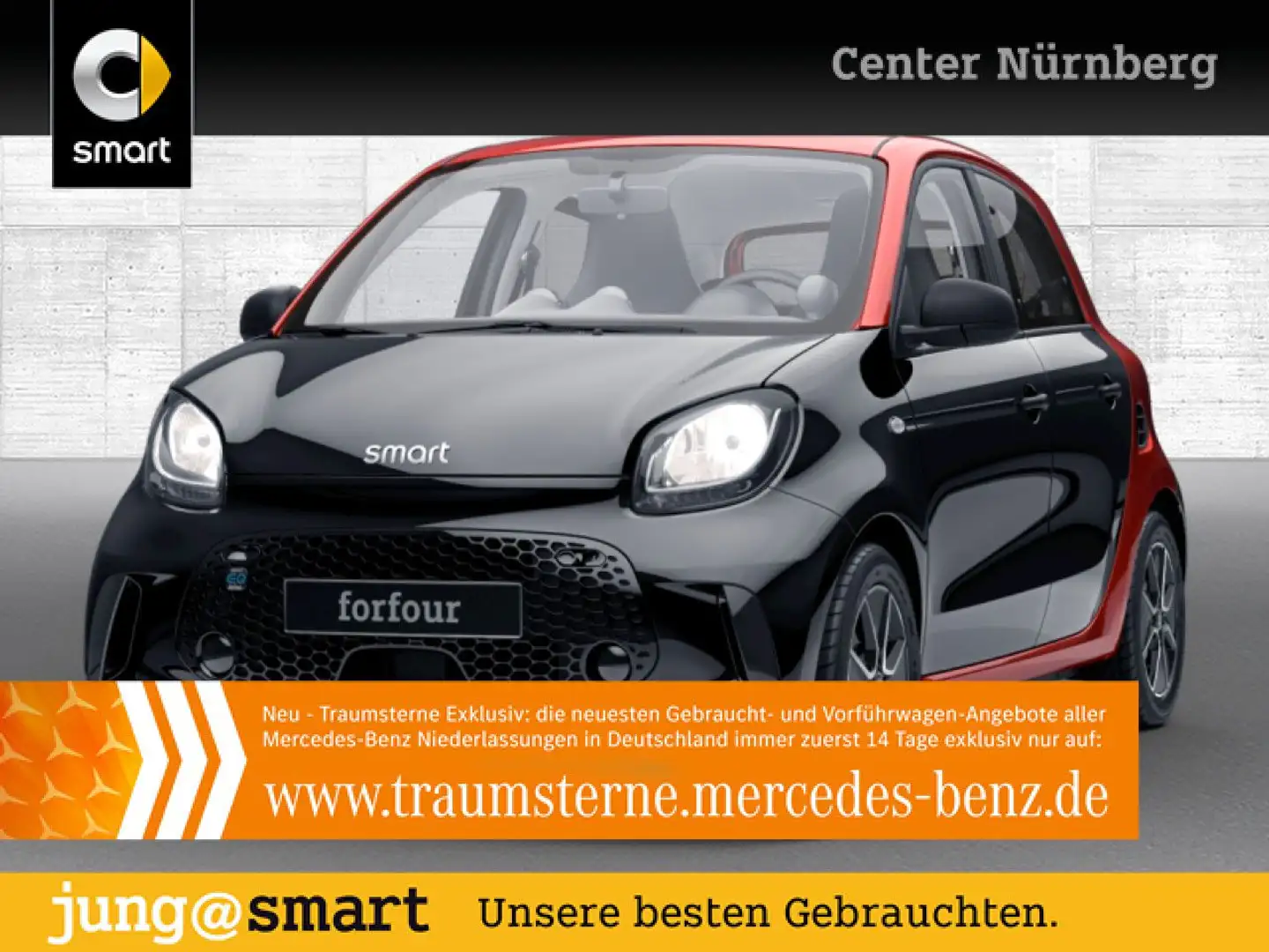 smart forFour EQ 60kWed cool&Audio SHZ Dig Radio Tempom Schwarz - 1