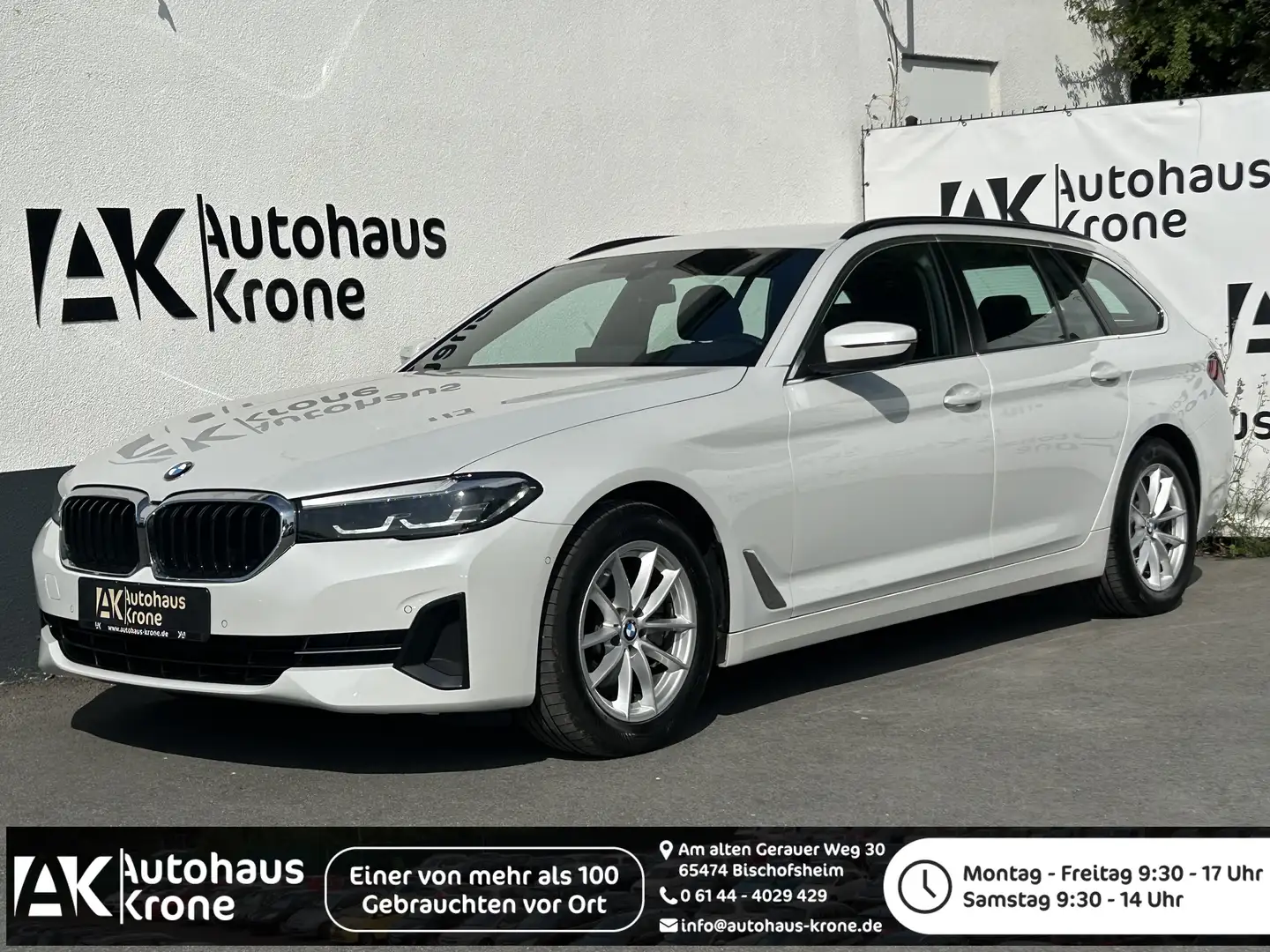 BMW 520 d Mild Hybrid *HEAD-UP*LIVE COCKPIT* LED*KAMERA*SH Weiß - 1