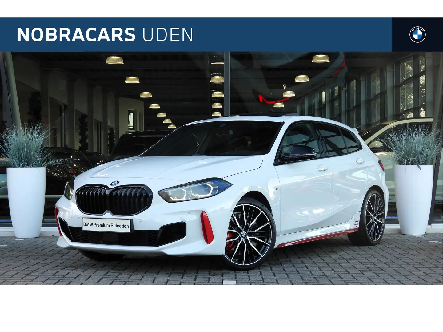 BMW 128 1 Serie 128ti Automaat / Panoramadak / M Sportstoe Blanco - 1