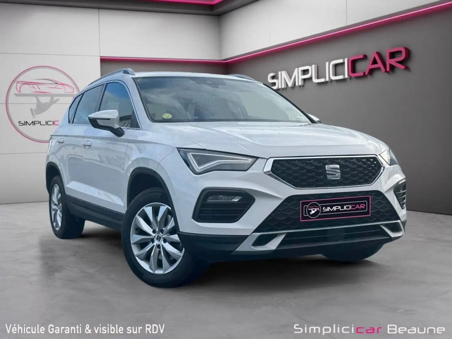 SEAT Ateca 2.0 TDI 150 ch Start/Stop DSG7 Business Weiß - 1