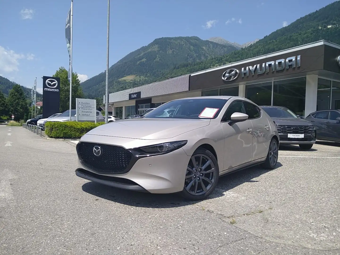 Mazda 3 G140 EXCLUSIVE LINE Argent - 2