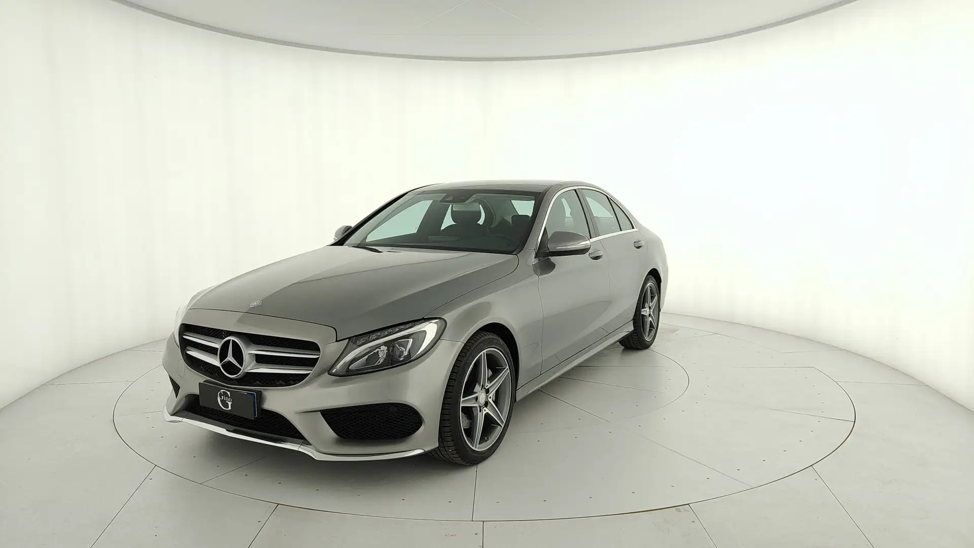 Mercedes-Benz C 220 d (bt) Premium auto Grigio - 1