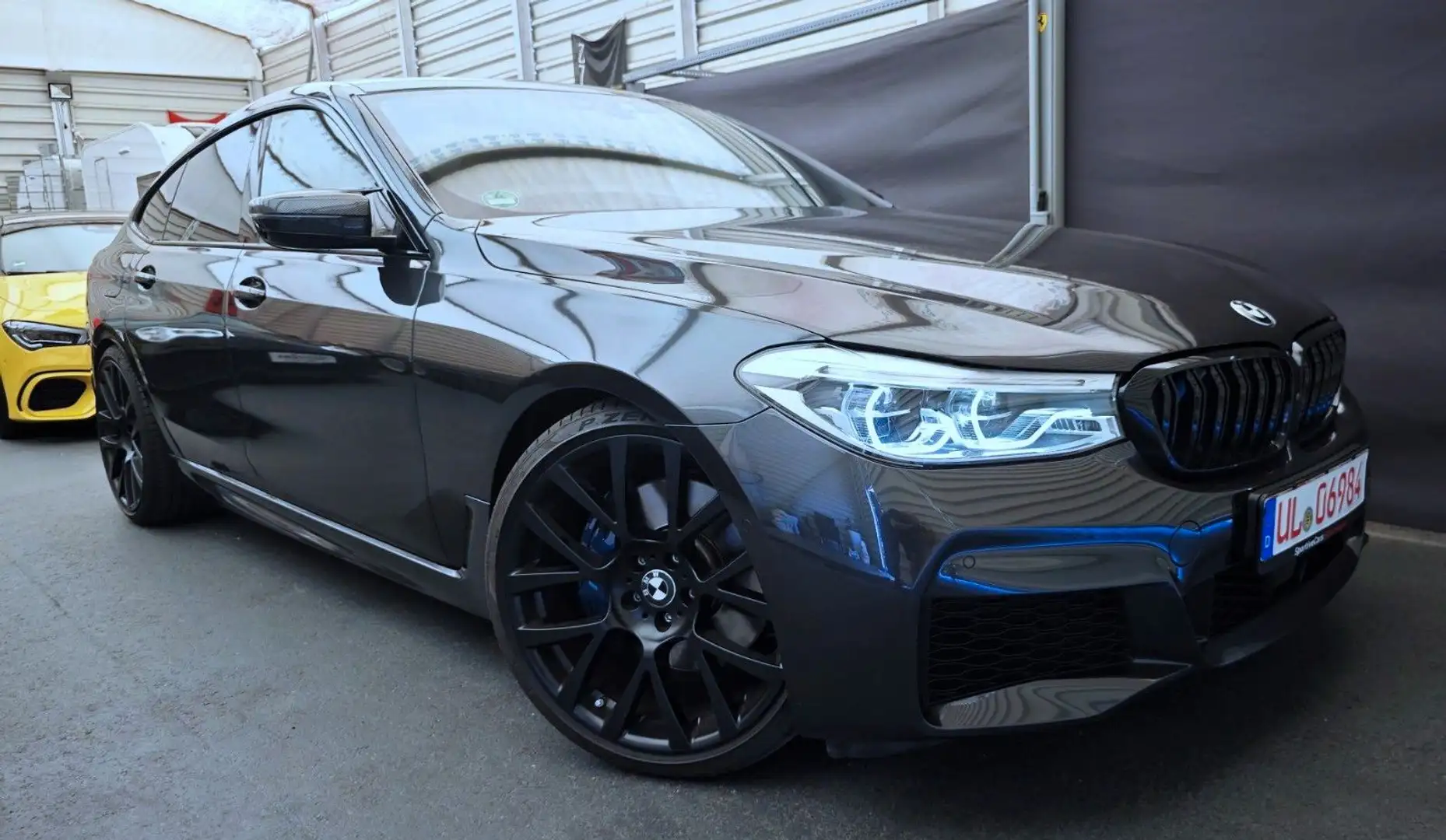 BMW 640 640ix GT M-Sport 21" HuD Soft 360° H&K Pan 408PS Gris - 1