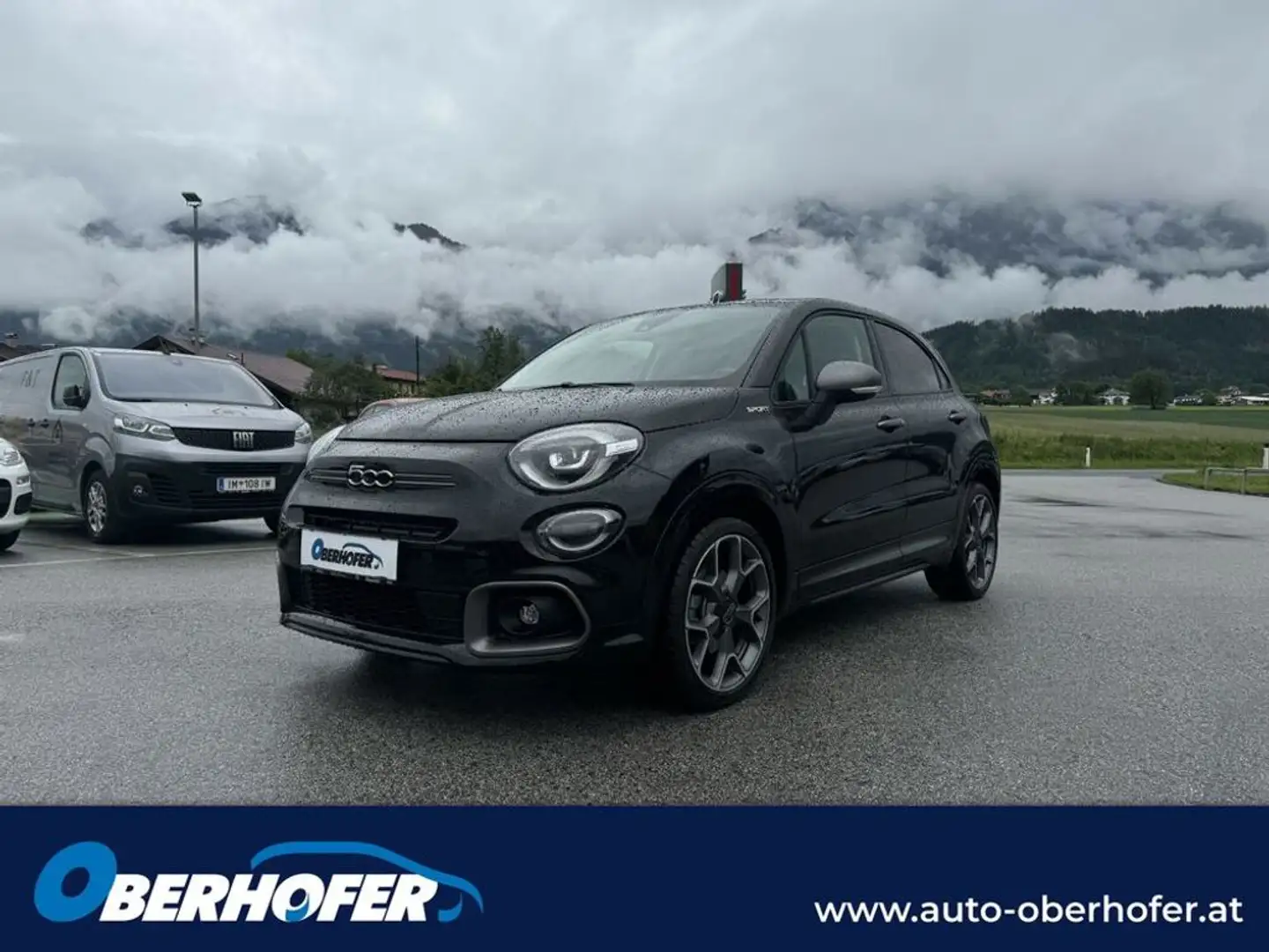 Fiat 500X MHEV 130 7-Gang DCT Sport Schwarz - 1