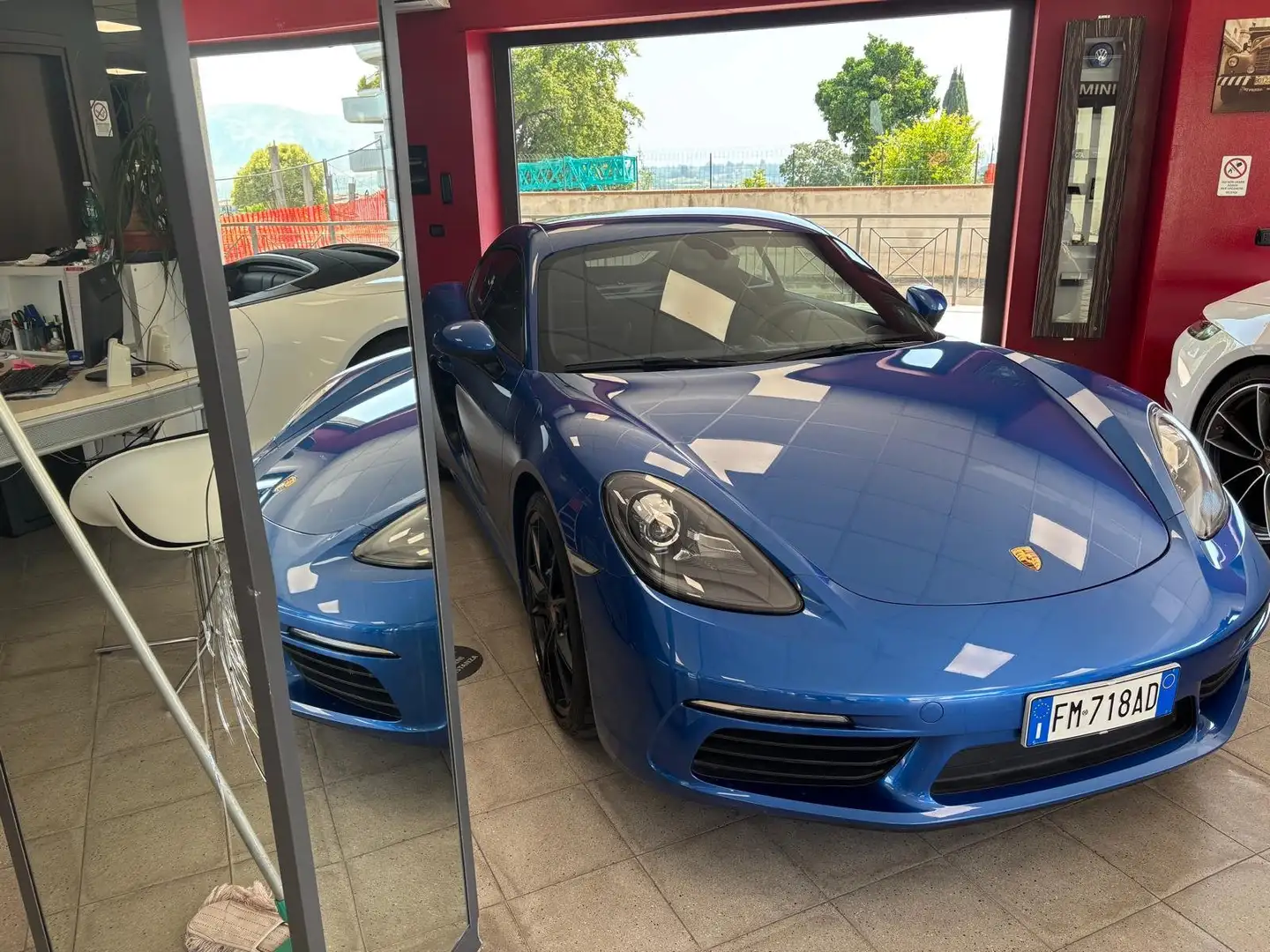 Porsche Cayman 718 Cayman 2.0 300cv pdk Kék - 1