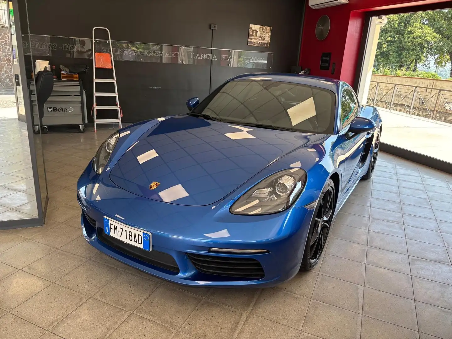 Porsche Cayman 718 Cayman 2.0 300cv pdk Kék - 2