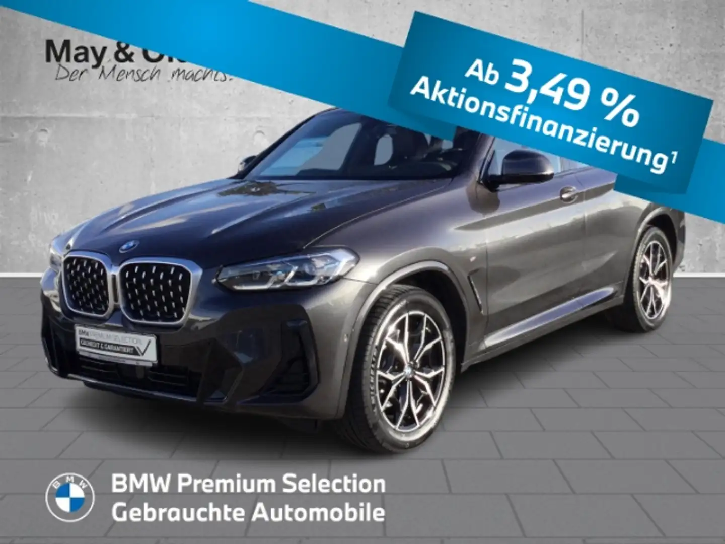BMW X4 xDrive30i M Sport Laser Pano HuD ACC Kamera Grau - 1